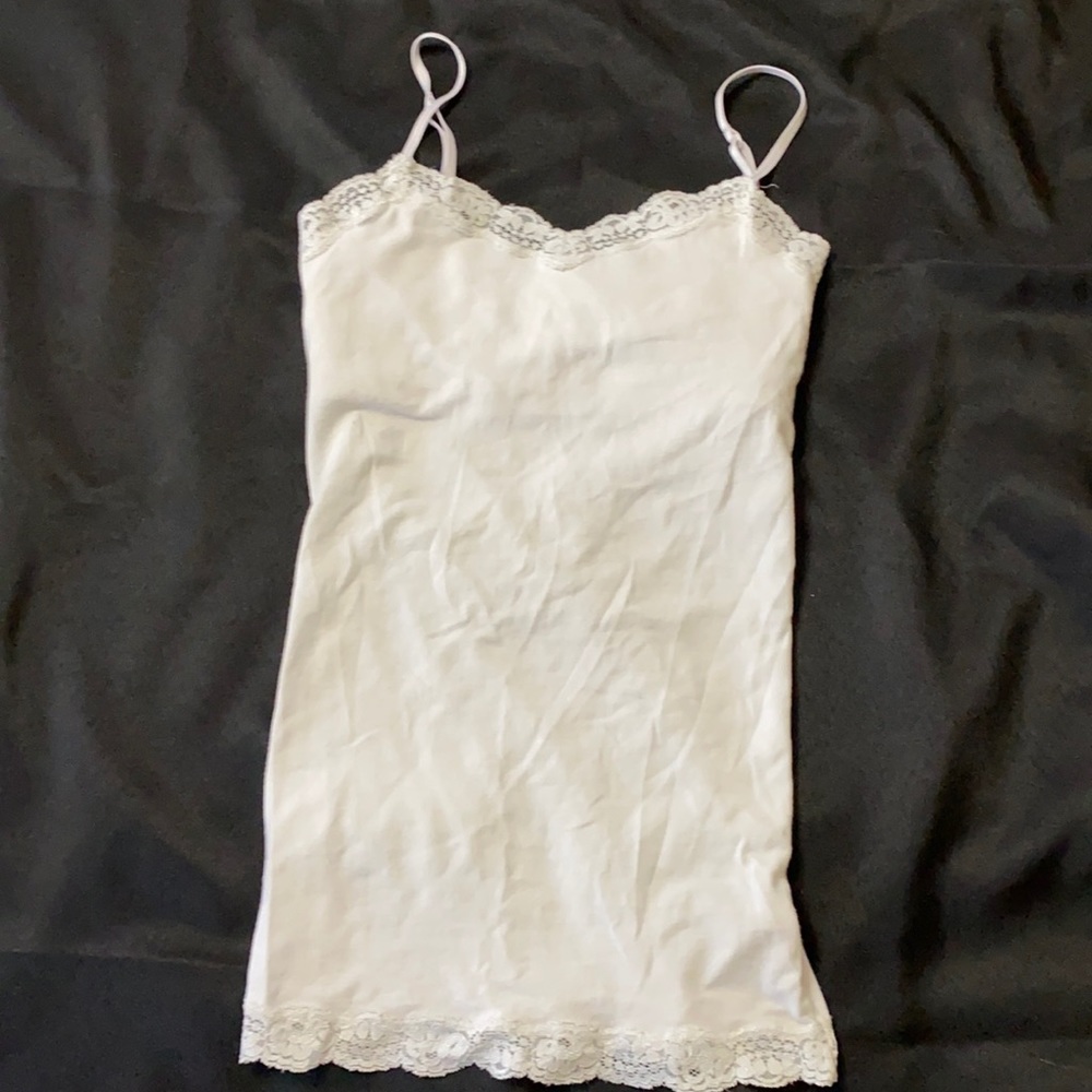 Lace trimmed cami